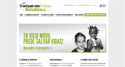 Desktop Screenshot of movilsolidario.es